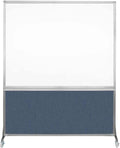DivideWrite Mobile Whiteboard | Double Sided Dry Erase Board | Portable Office by VERSARE