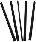 C-Line Slide 'N Grip Binding Bars, 40-Sheet Capacity, 11 x 0.25, Black, 100/Box