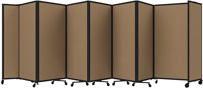 Versare Room Divider 360 Portable Wall Partition | Folding Panels | Large by VERSARE
