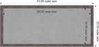 Amanti Art Grey Framed Magnetic Board 23x51 Oversize Vision Board - Image 4