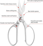 Kitchen Scissors All purpose, Have duty Stainless Steel Cooking Shears - Image 2