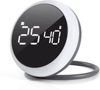 White Quick Que Kitchen Timers, Visual timers Large LED Display Magnetic by Unknown