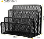 wishacc Folder Holder Desk, 2 Pack Mail Organizer Letter Holder - Image 4