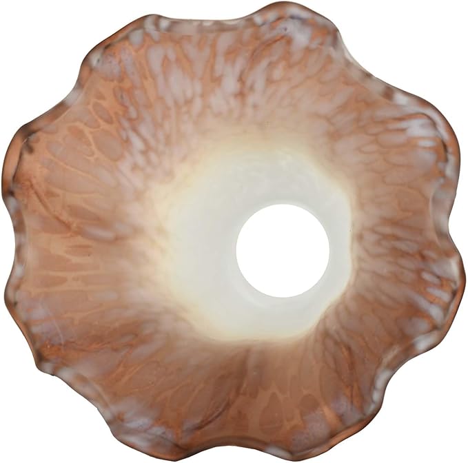 Bieye LS09S Lily Flower Blown Glass Lampshade - Image 3