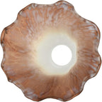 Bieye LS09S Lily Flower Blown Glass Lampshade - Image 3