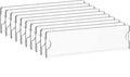 Richboom Acrylic Wall Name Plate Holder, 2x8 Inch, 10 Pack Clear Acrylic Sign by Richboom