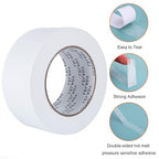 LELADY Double Sided Tape 2 Inch x 40 Yards- 1 Roll Double-Sided Adhesive Sticky - Image 8