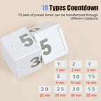 Pomodoro Timer Cube, Desk Productivity Time Management Tool - Image 4