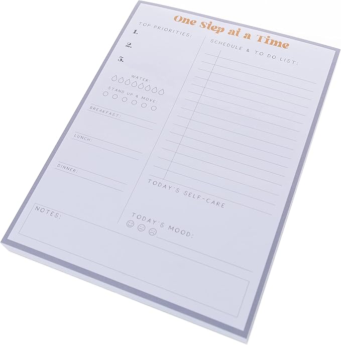 Graphique Self Care To-Do List Notepad | 150 Tear-Away Sheets | Task Planner | - Image 3