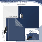 Teling 24 Pcs Clear Report Covers - Image 2