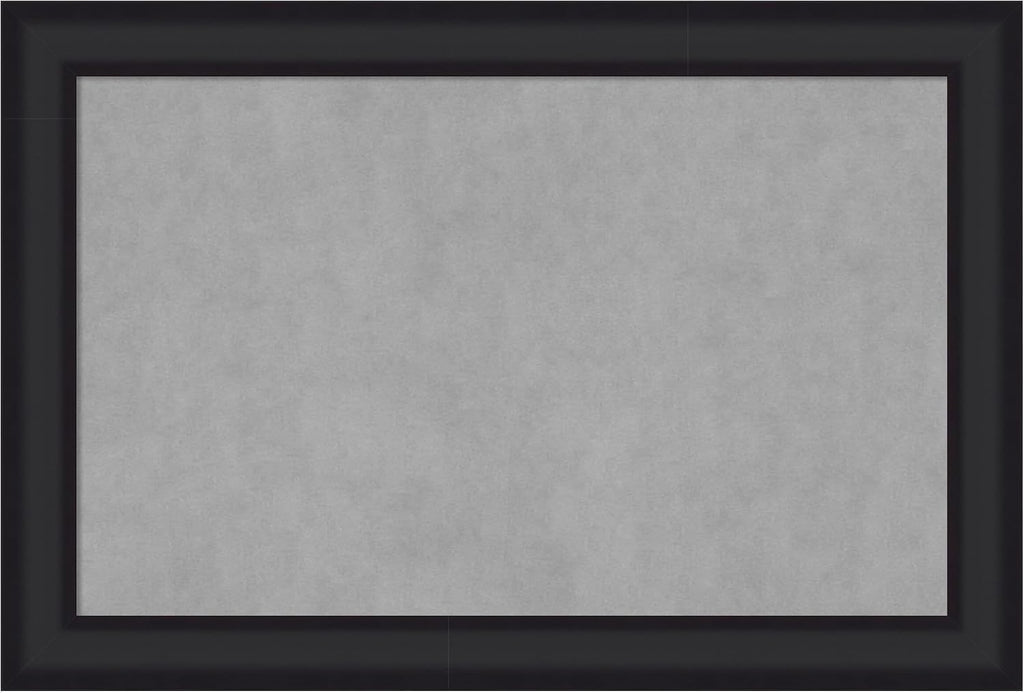 Amanti Art Black Framed Magnetic Board 25x37 Large Vision Board
