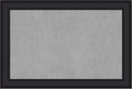 Amanti Art Black Framed Magnetic Board 25x37 Large Vision Board