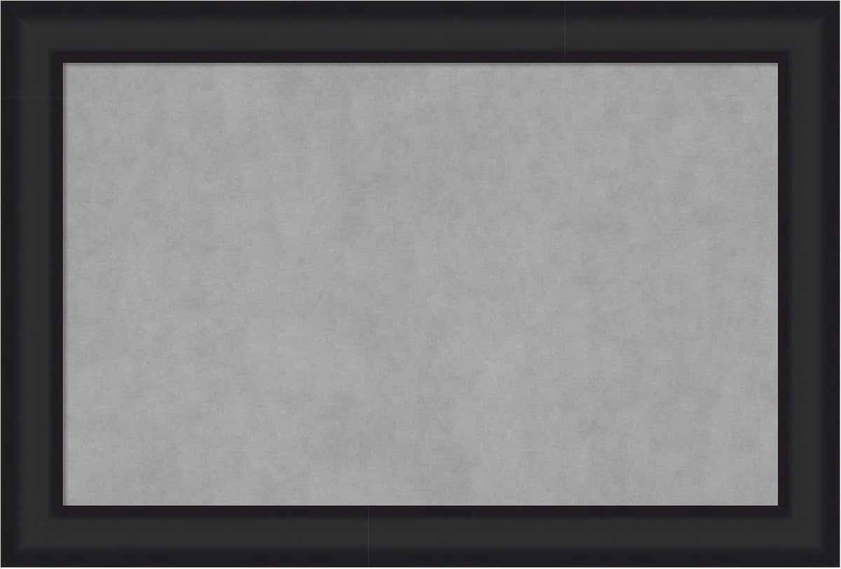 Amanti Art Black Framed Magnetic Board 25x37 Large Vision Board