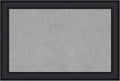 Amanti Art Black Framed Magnetic Board 25x37 Large Vision Board by AmantiArt