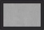 Amanti Art Black Framed Magnetic Board 25x37 Large Vision Board by AmantiArt