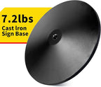 INNOVSIGN Heavy Duty Sign Base Cast Iron Sign Post - Image 5