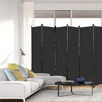 MAYOLIAH 6 Panel Folding Privacy Screen 9ft Wide, 6ft Tall Partition Room - Image 2