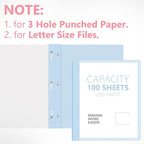 Feifeiya 48 Pack Plastic Report Covers - Image 3