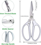 Kitchen Scissors All purpose, Have duty Stainless Steel Cooking Shears - Image 7