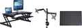 Rocelco 37.5" Deluxe Height Adjustable Standing Desk Converter