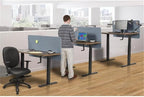 American Furniture Classics OS Home and Office 23004K Desk and Privacy Screen - Image 4