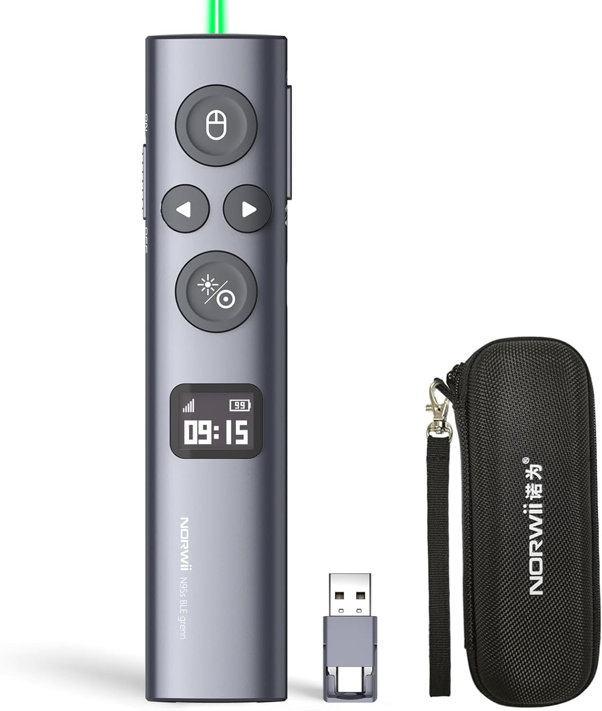 Norwii N95s BLE Presentation Clicker