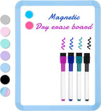VUSIGN Small White Board Dry Erase, 8.5'' x 11'' Magnetic Dry Erase Board by VUSIGN