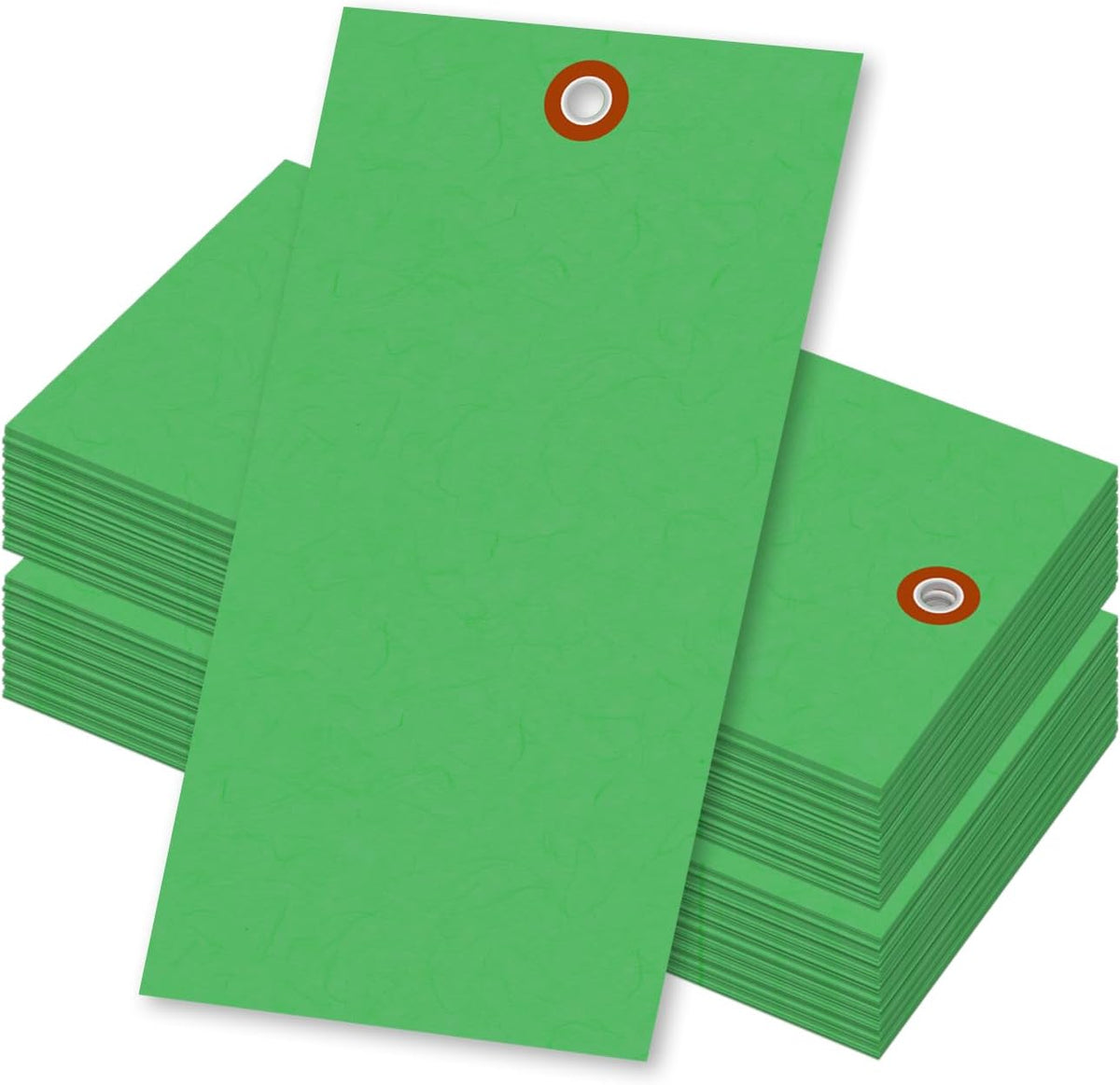 SmartSign 6.25 x 3.125 inch “Green” Blank Tyvek Shipping Tags