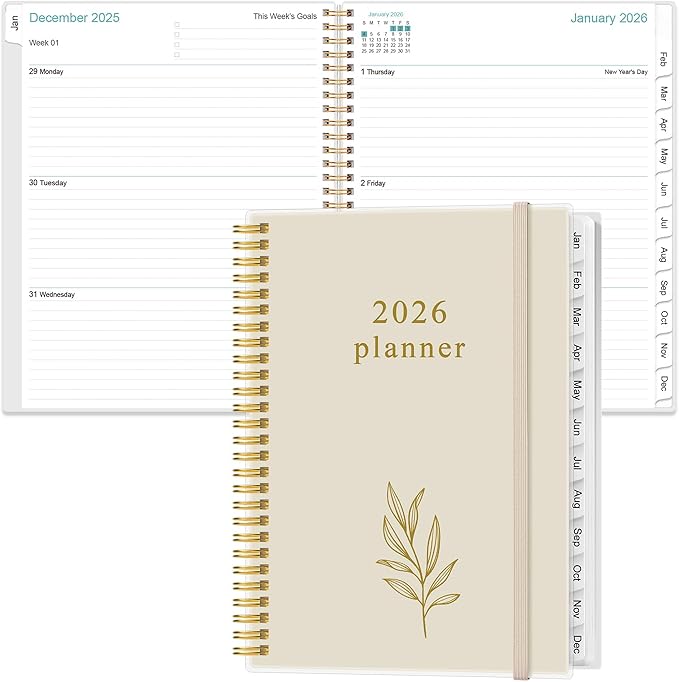 2026 Planner - Planner 2026 from January 2026 to December 2026 by Heveboik