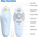 QUI Presentation Clicker Wireless Presenter Remote Clicker - Image 7
