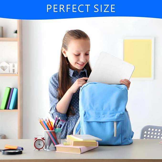 Small White Board, 9 x 12 Double Sided Dry Erase Lapboard - Image 3