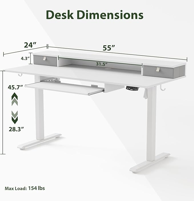 Agilestic Electric Standing Desk - Image 4