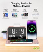 Acer 7-in-1 Wireless Charging Station - 30W Fast Wireless Charger - Image 5