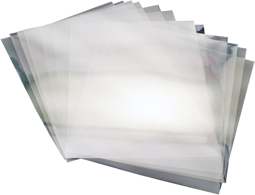 Hygloss Products Overhead Projector Sheets Acetate-Like Transparency Film, For Arts And Craft Projects and Classrooms, Not for Printers, 8.5” x 11”, 100 Sheets