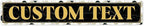 Custom Sign, Custom Street Sign, 11 Font Colors, 13 Font Styles, 4 Hole Options by MySignCenter