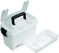 artbin sidekick carrying case with handle, translucent, main product view