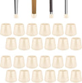 1" Round Rubber Chair Leg Tips Caps, Chair Leg Floor Protectors, Non-Slip by VOCOMO