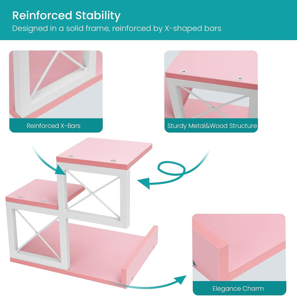 eliteroo desktop shelf, aesthetic desk organizer table top, package contents