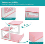 ELITEROO Desktop Shelf, Aesthetic Desk Organizer Table Top Mini Bookshelf - Image 6