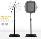 VAIIGO 3 Packs Heavy Duty Pedestal Poster Sign Stand, 8.5"x11" Adjustable Floor - Image 5