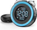 uscce loud dual alarm clock with powerful adjustable, main product view