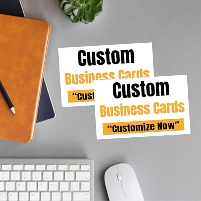 200Pcs Custom Business Cards Add Photo/LOGO/Text Personalized Business Cards - Image 6