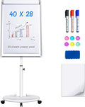 maxtek Mobile Dry Erase Board – 40x28 inches Magnetic Portable Whiteboard Stand by Maxtek