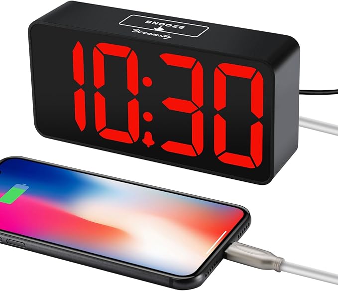 DreamSky Small Digital Alarm Clock - Image 4