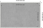 Amanti Art Silver Framed Magnetic Board 21x33 Large Vision Board - Image 3