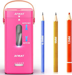 AFMAT Electric Pencil Sharpener, Fully Automatic Pencil Sharpener, Auto in & Out by AFMAT