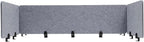 ReFocus Raw Clamp-On Acoustic Desk Divider Mounted Privacy Panel Set – Reduce by HAOREBAIYU