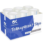 OWLKELA 36 Rolls Transparent Tape Refills, All-Purpose Transparent Glossy Tape by OWLKELA