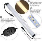 Under Cabinet LED Lighting Kit Plug in or Hardwired, 2000 Lumen, Super Bright - Image 4