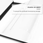 Diploma Cover 8.5” x11” Diploma Holder of Graduation Leatherette Padded - Image 3
